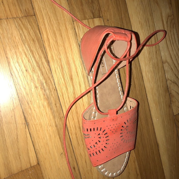 Lace Up Espadrille Sandals - Picture 3 of 3